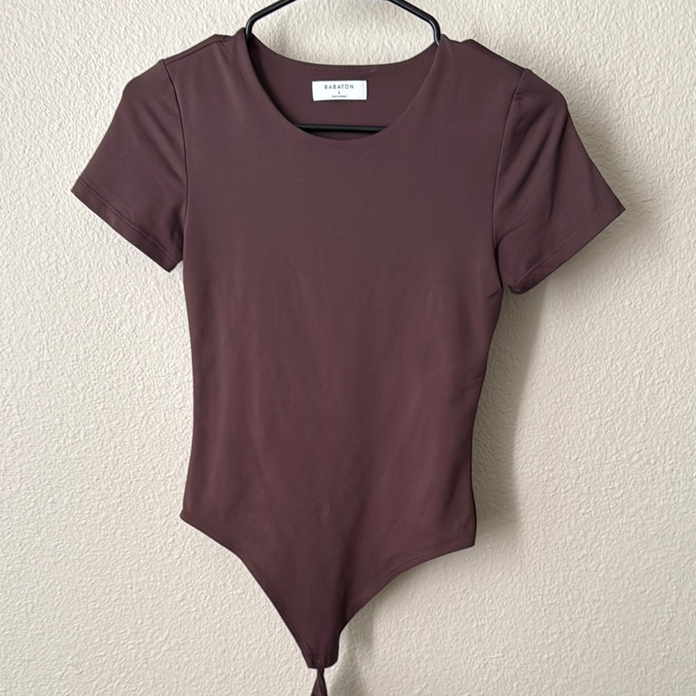 Aritzia Original Contour Crew Bodysuit